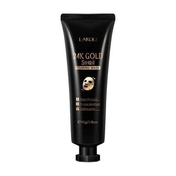 Gold Foil Snail Tear-Off Mask Hydrating - Image 6